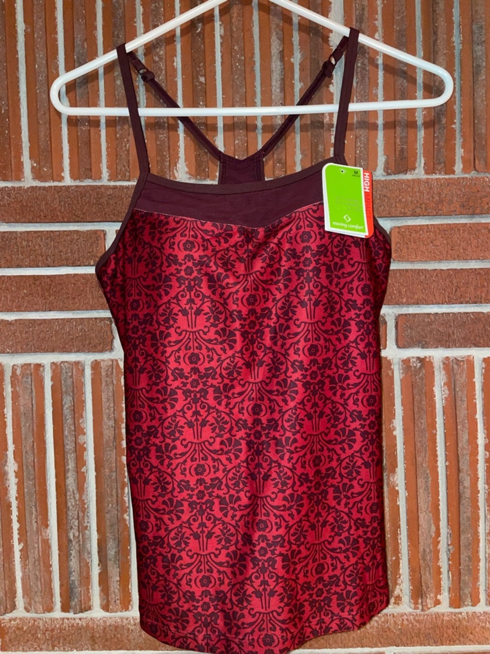 Moving. Comfort Alexis Sport Tank NWT high impact running bra